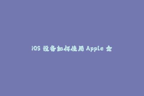 iOS 设备如何使用 Apple 企业签名？